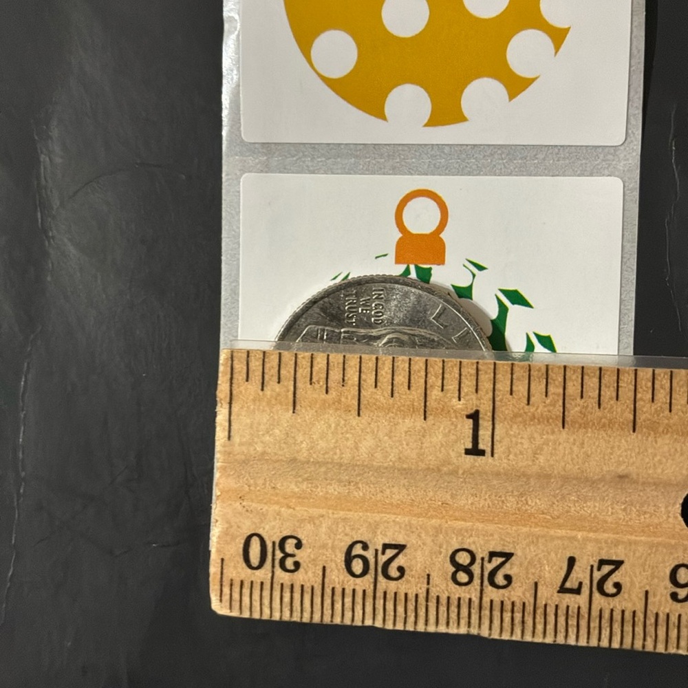 1,000 LARGE ORNAMENT STICkERS - Picture 10 of 11
